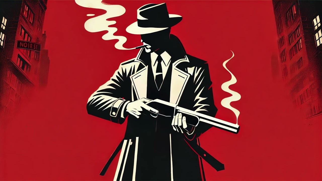 Detective Jazz: Noir Street 🤠 Ambient Focus Music LoFi 🎧 Work Study Relax