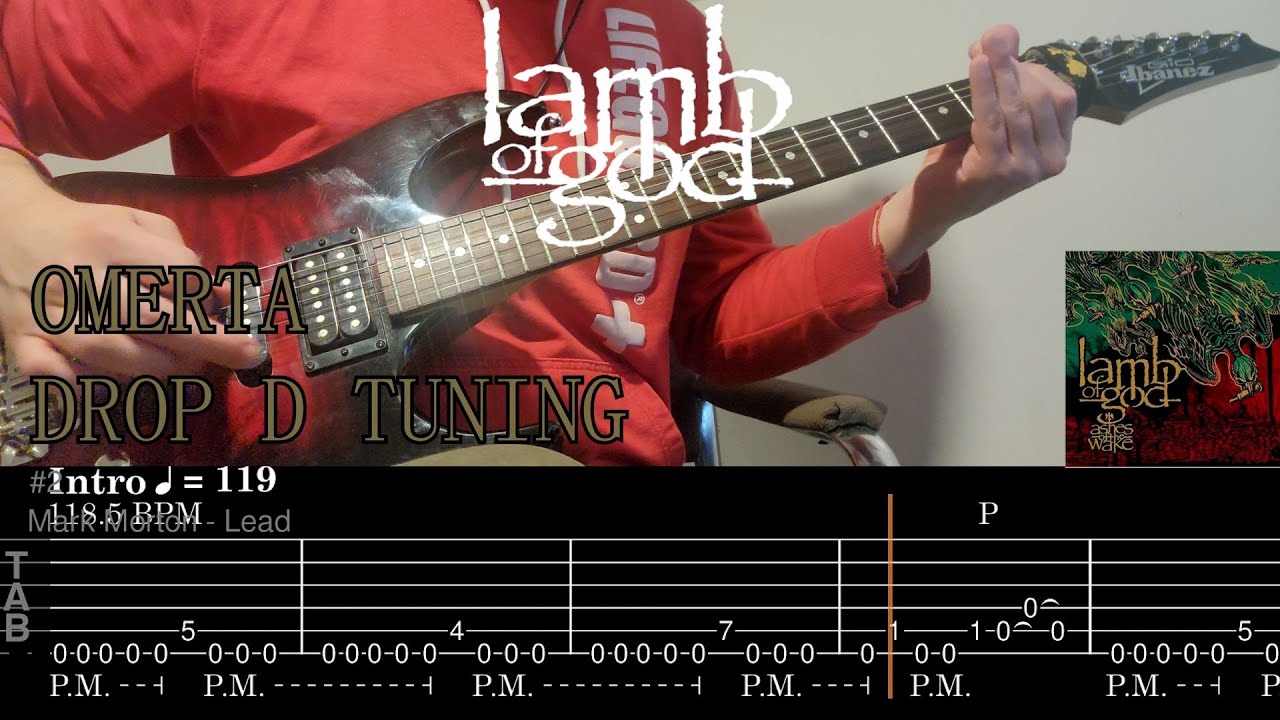 Omertá - Lamb Of God Guitar cover with TABS