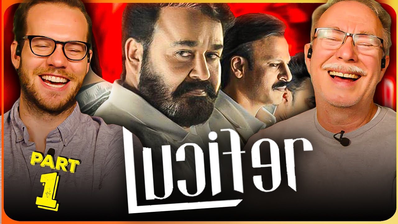 LUCIFER Movie Reaction Part 1/3 | Mohanlal | Vivek Oberoi | Prithviraj Sukumaran