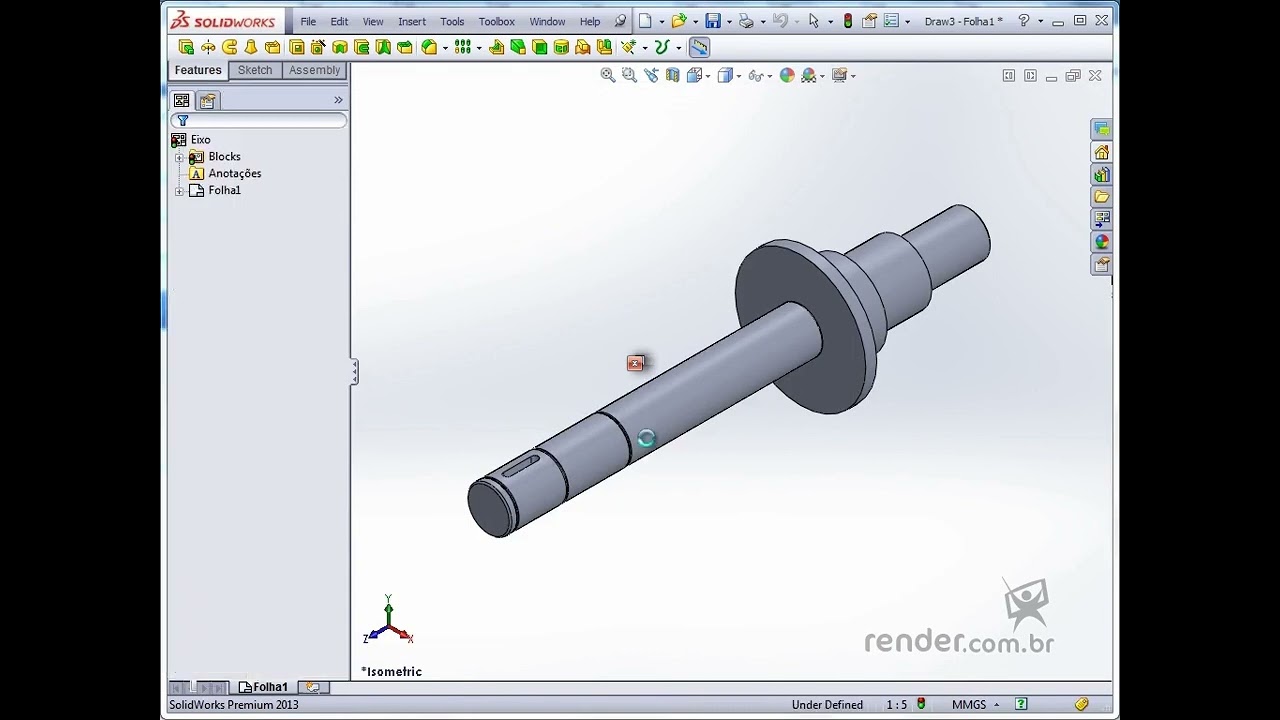 50 - Starting Project Breakdown | SolidWorks 2013 Fundamentals