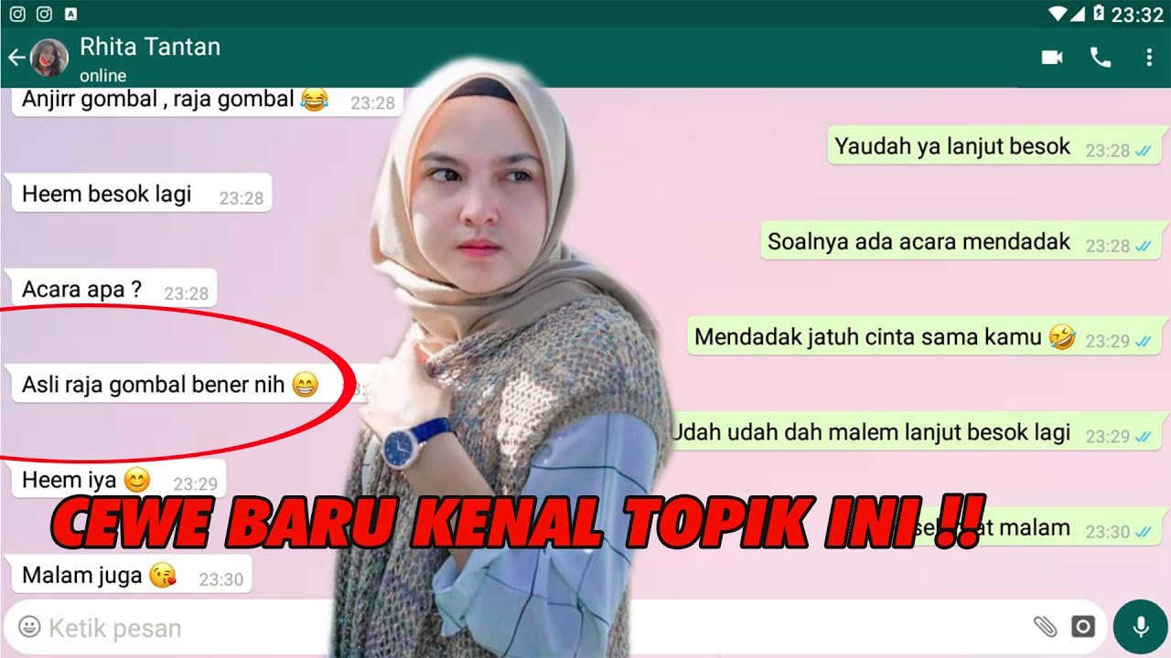Kumpulan Topik rahasia Ke Cewe Baru Kenal langsung Baper pastinya