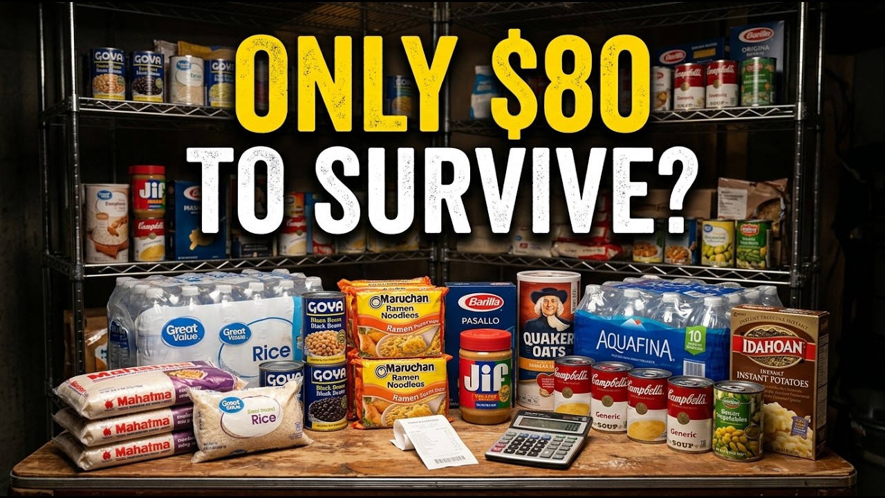 Build a 2-Week Emergency Pantry for a Family of 4 &mdash; Under $80