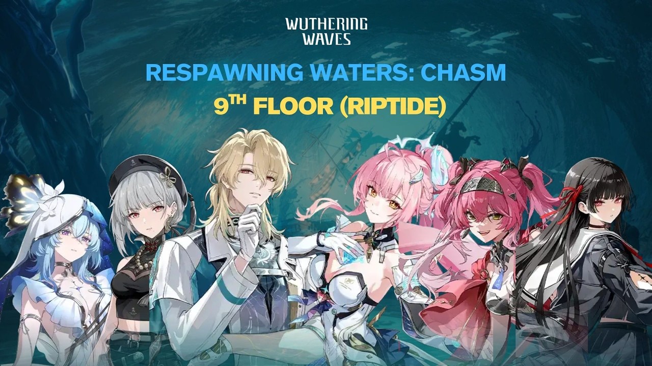 Wuthering Waves Whimpering Waste - Respawning Waters: Chasm 9th Floor - Riptide (3.2 Update)