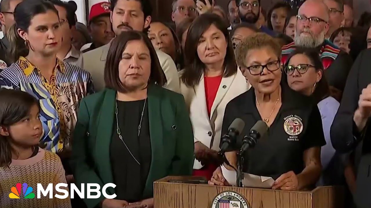 Mayor Karen Bass: ‘I do not know the Kristi Noem that I served with for 10 years’