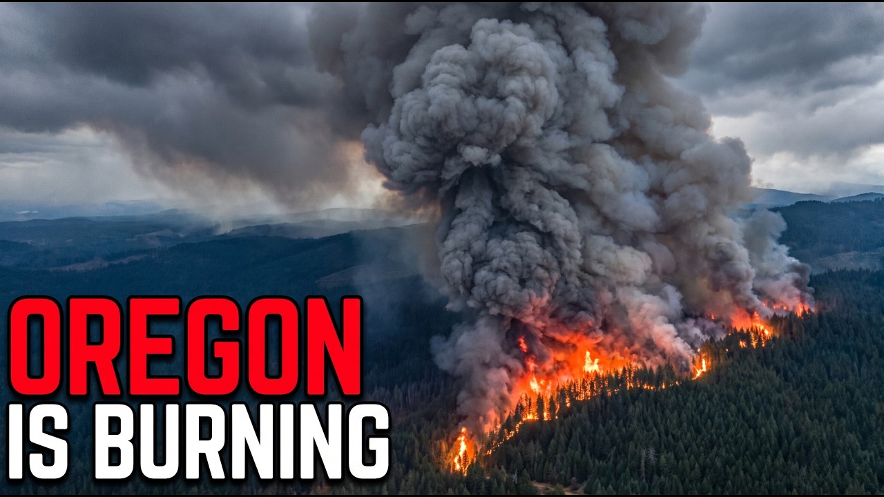 🚨 Oregon Fire Emergency | 21 New Large Fires Erupt as Burn Area Tops 610,000 Acres