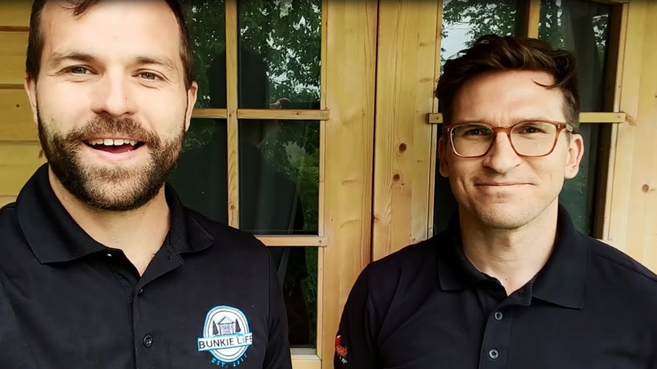 Bunkie Life: How to Stain a Bunkie