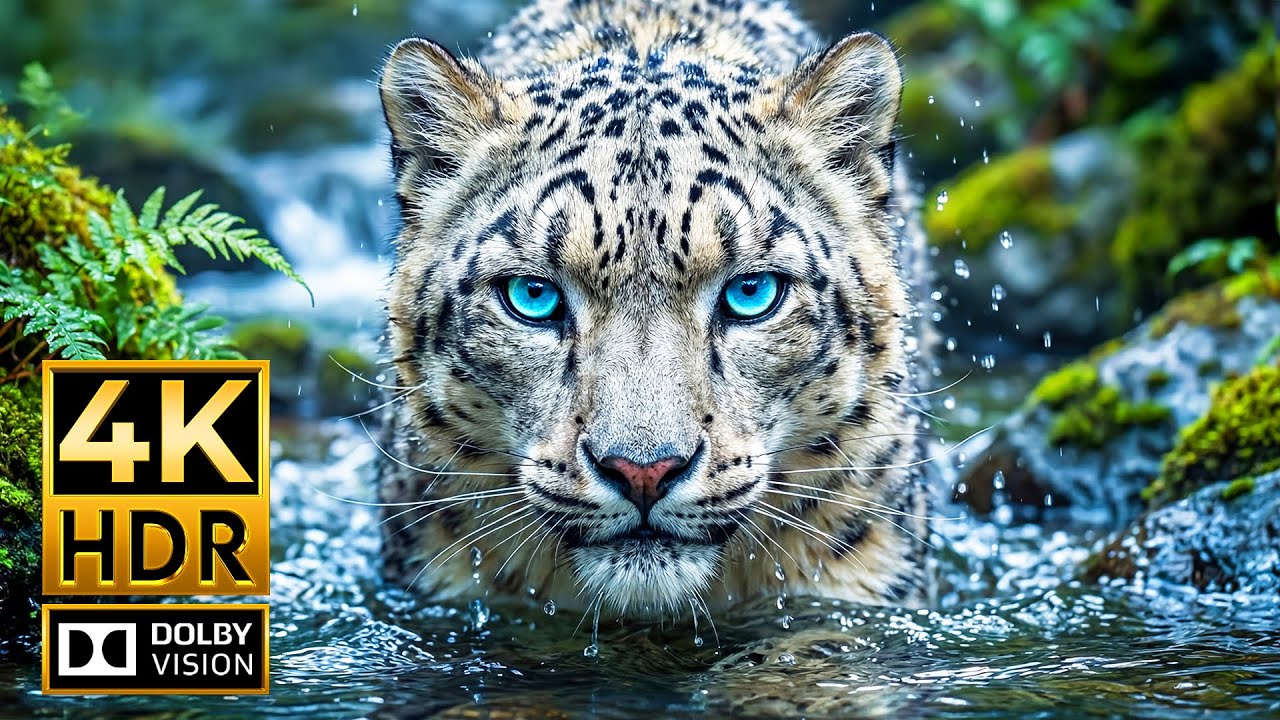 Immersive Animal Life in 4K HDR 60fps | Dolby Vision for OLED TV (Colorful Animal Life)