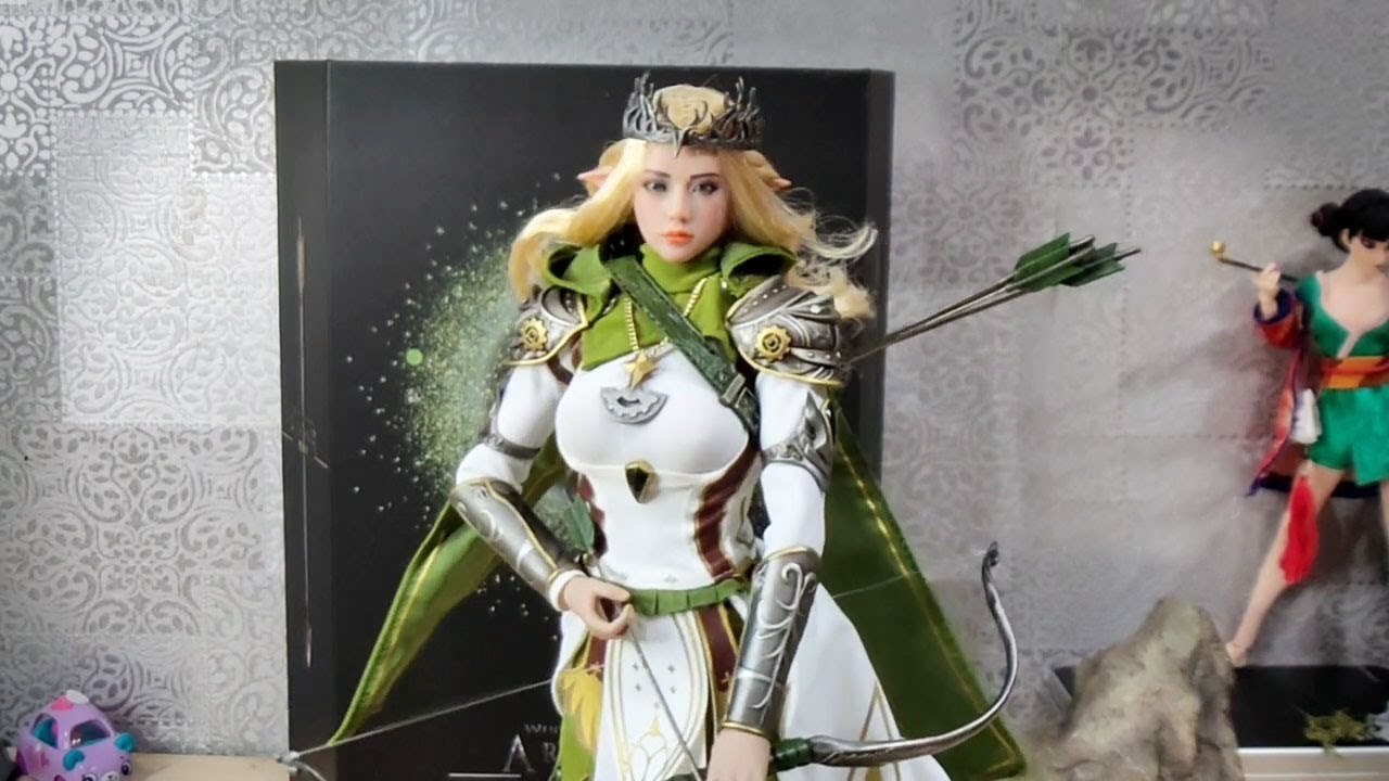 Pretty Elf Archer figure ~ from TBLEAGUE (white Version)