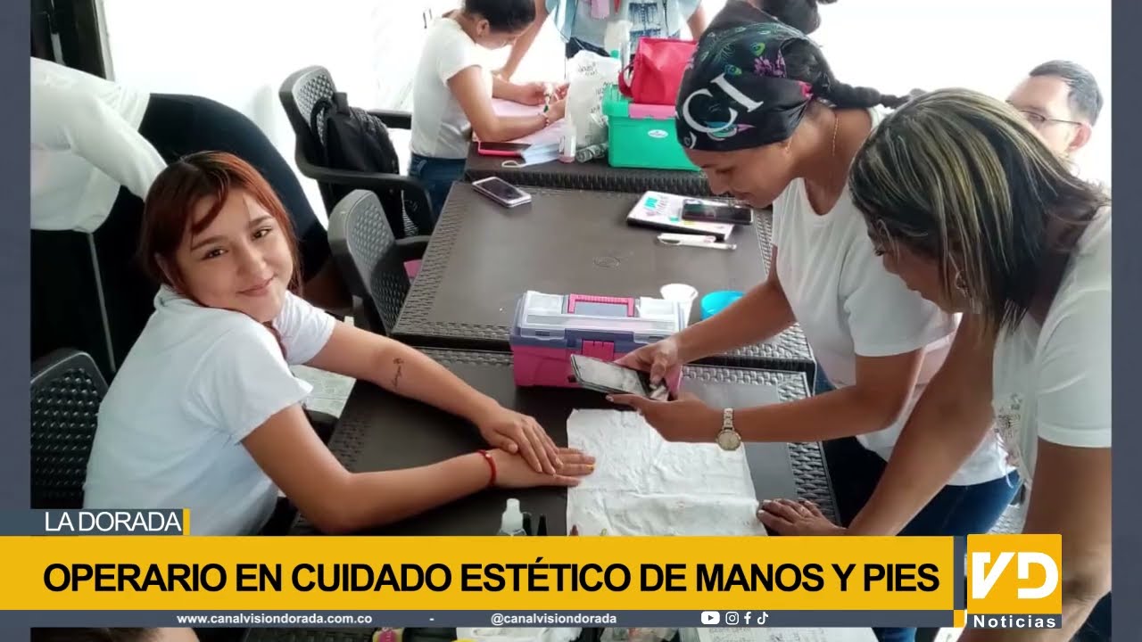 Curso del Sena en Operario en Cuidado Estético de Manos y Pies #LaDorada