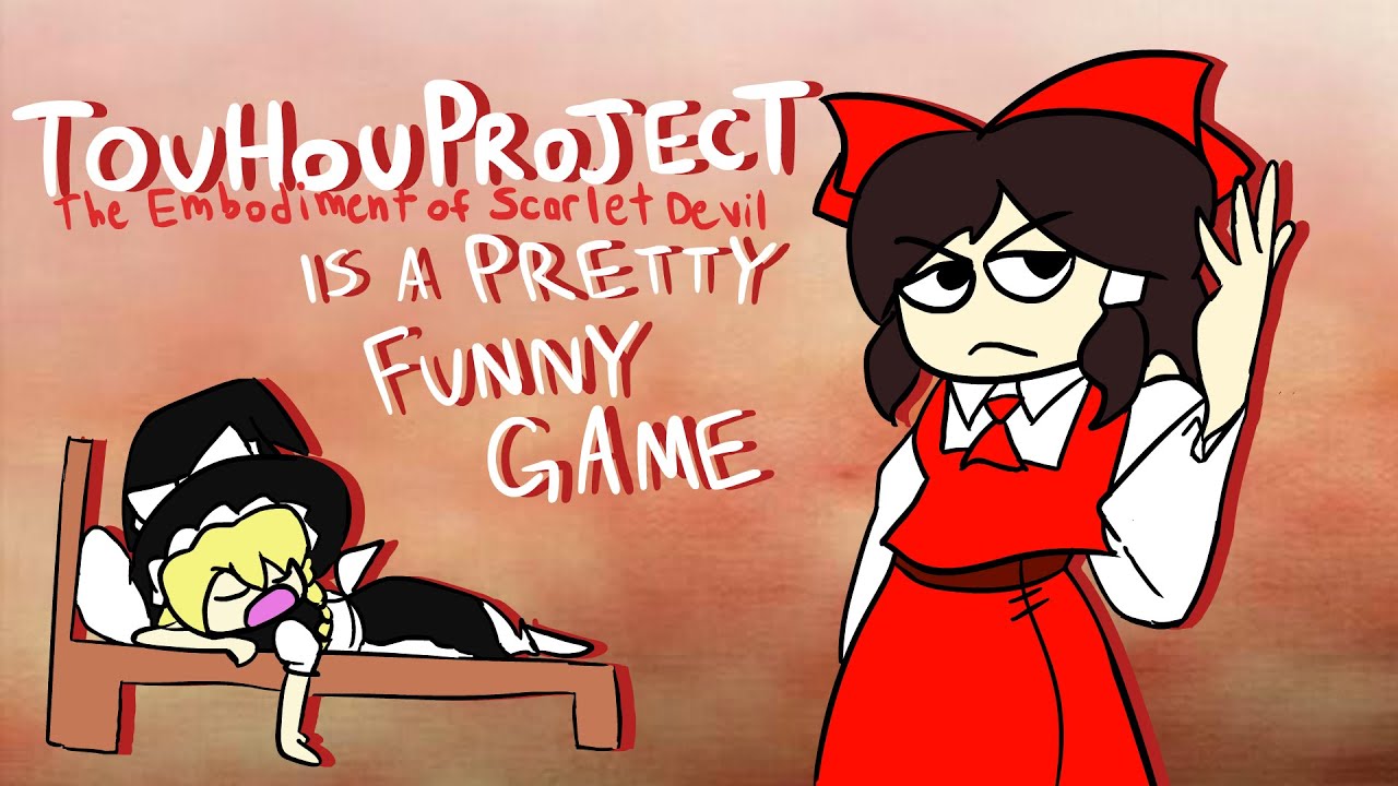 Touhou 6 is a pretty funny game