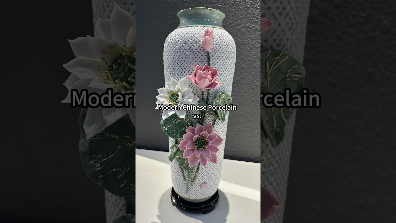 Modern Chinese Porcelain vs. Western Porcelain