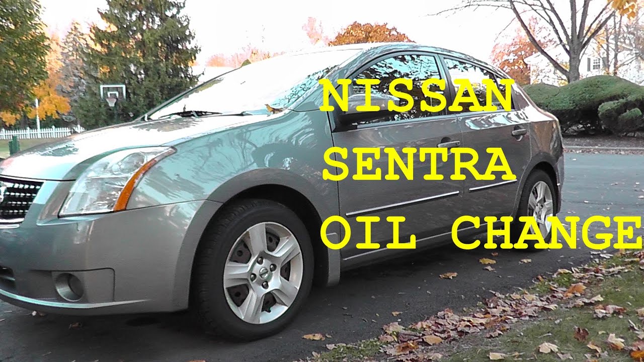 Nissan Sentra Oil Change with Basic Hand Tools HD