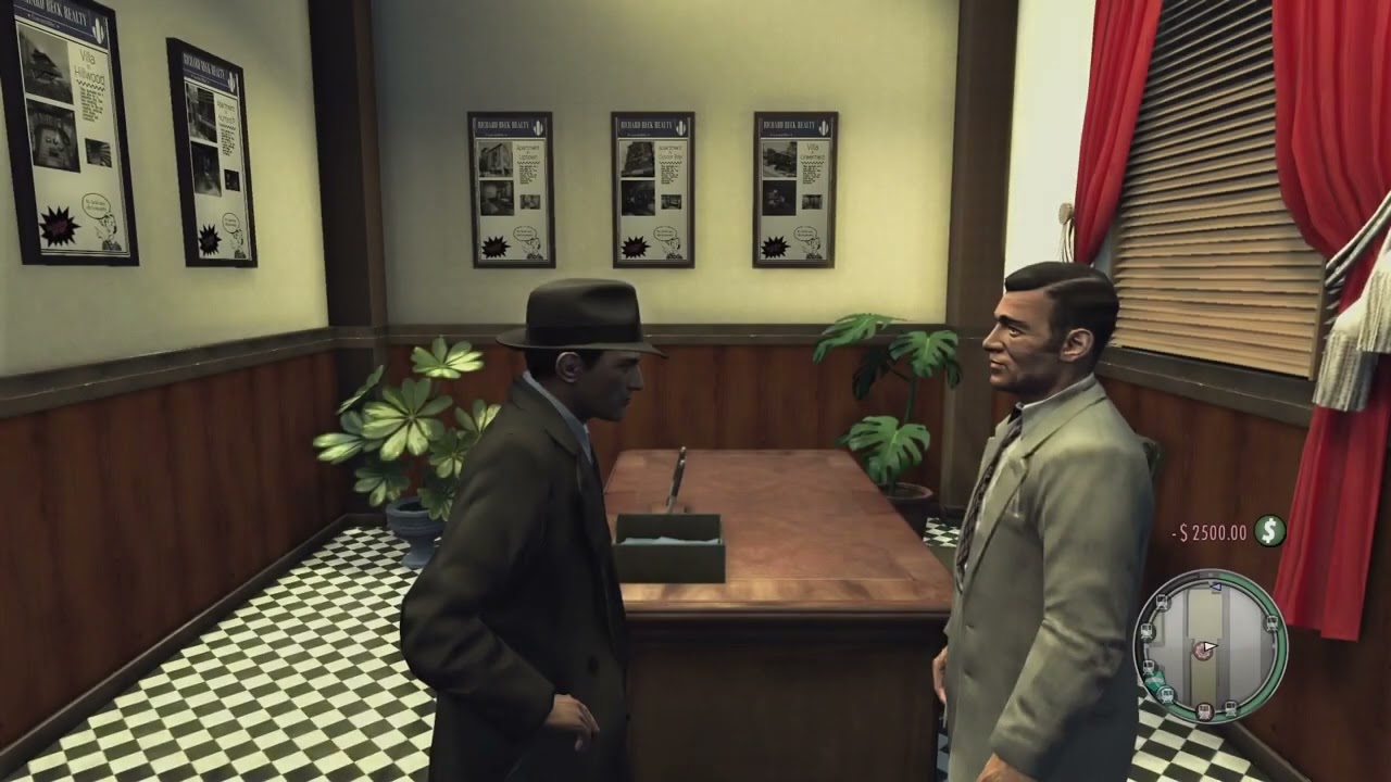 Восстановленный Автосалон и Агентство недвижимости. Mafia II Final Cut 1.2.1 Patch