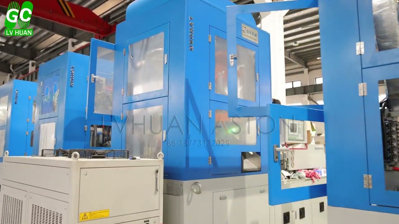 Baby feeding bottle one stage injection stretch blow moulding machine