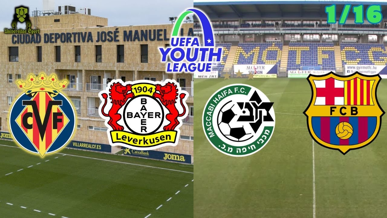 VILLARREAL VS BAYER LEVERKUSEN | MACCABI HAIFA VS FC BARCELONA 🔴NARRACIÓN EN DIRECTO🔴 YOUTH LEAGUE