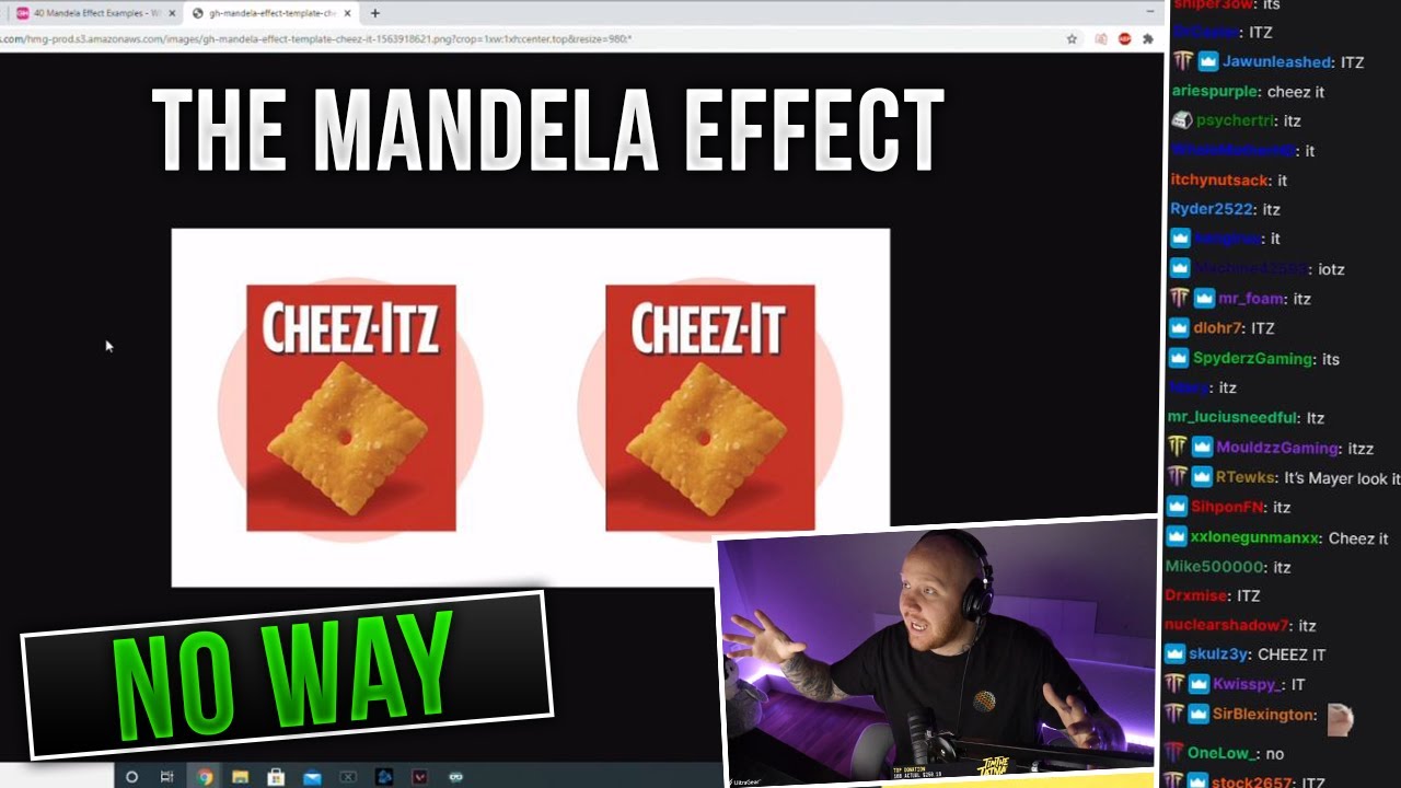 Timthetatman Explores the Mandela Effect