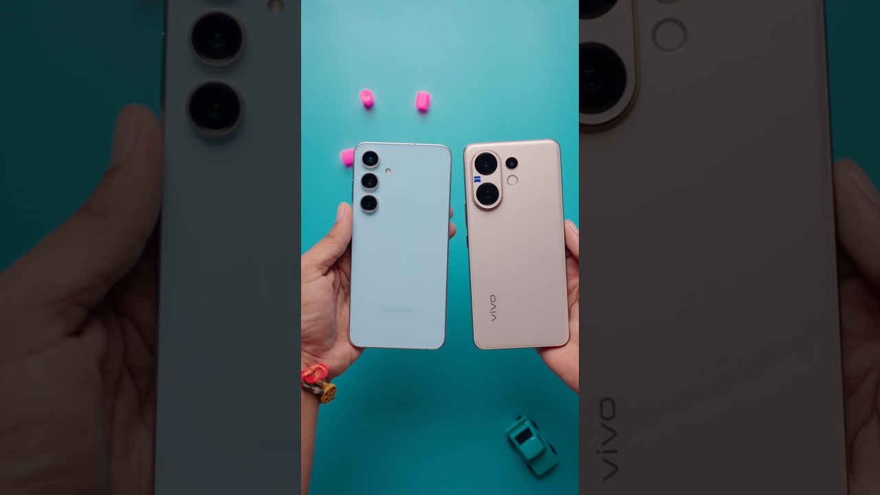 Galaxy S24 FE vs vivo V60 - The Best Camera 🥳 |#shorts #vivo #samsung |