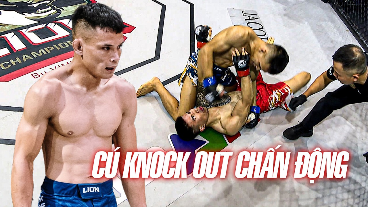 🔴FULL Cú Knock Out CHẤN ĐỘNG Lê Văn Tuần khiến nhà vô địch Nam Chou choáng váng nằm sàn ngay lập tức