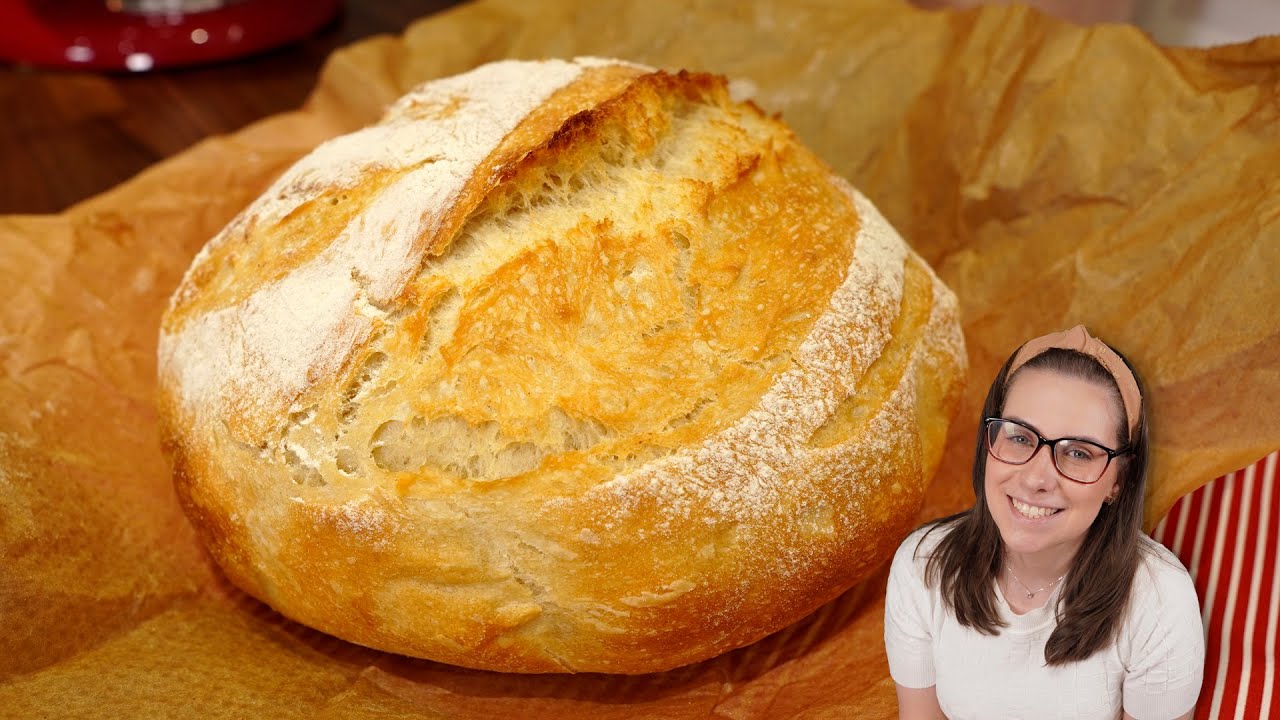 O PÃO MAIS FÁCIL E BARATO! 4 ingredientes, PÃO FOFINHO E DELICIOSO!