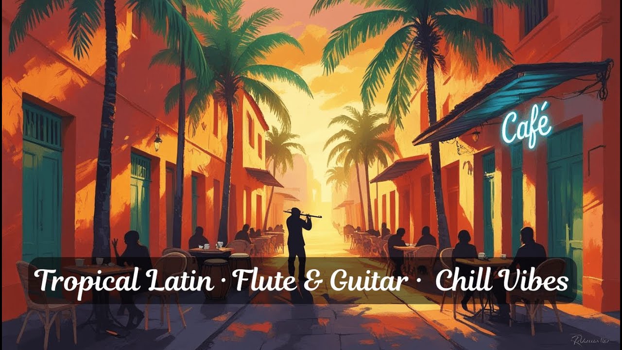 Cafe Latin & Bossa Nova : Flute + Guitar Chill | Vol. 4
