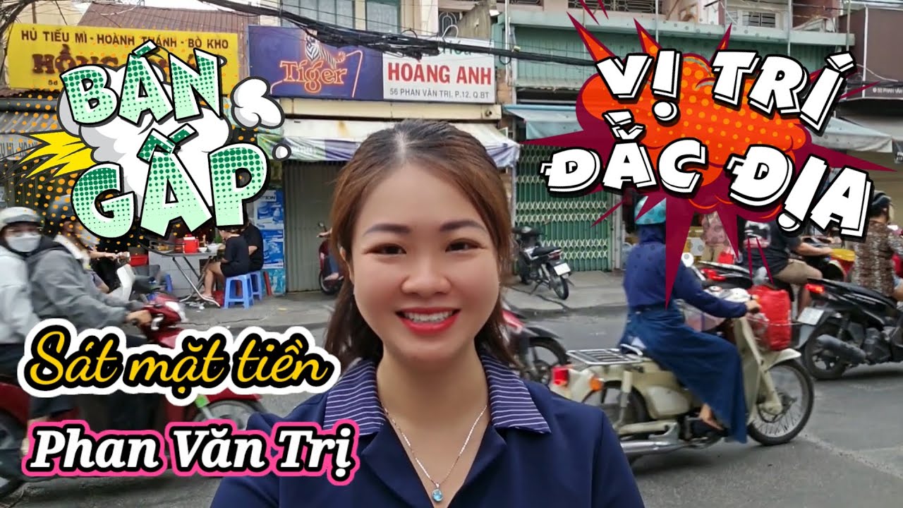 Bán nhà Bình Thạnh, sát mặt tiền Phan Văn Trị, gần chợ Bà Chiểu