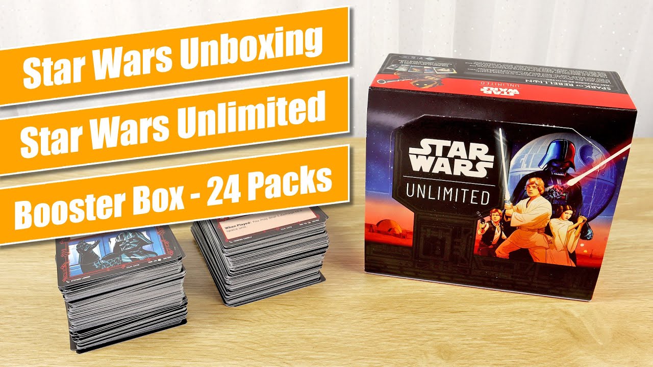Star Wars Unlimited Booster Box - Star Wars Unboxing