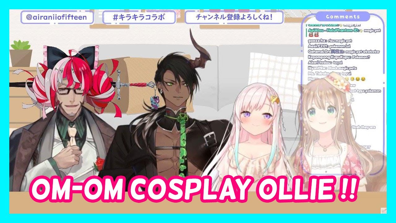 [ Hololive sub indo ] Ketika Om-om niruin Ollie !!