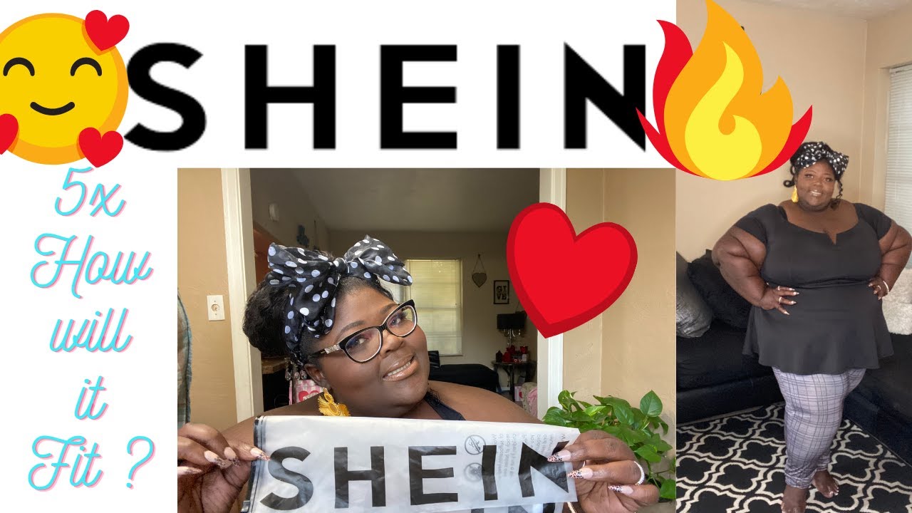 Shein plus size try on haul 5x | Shein on a Real Big Body | Joy Amor
