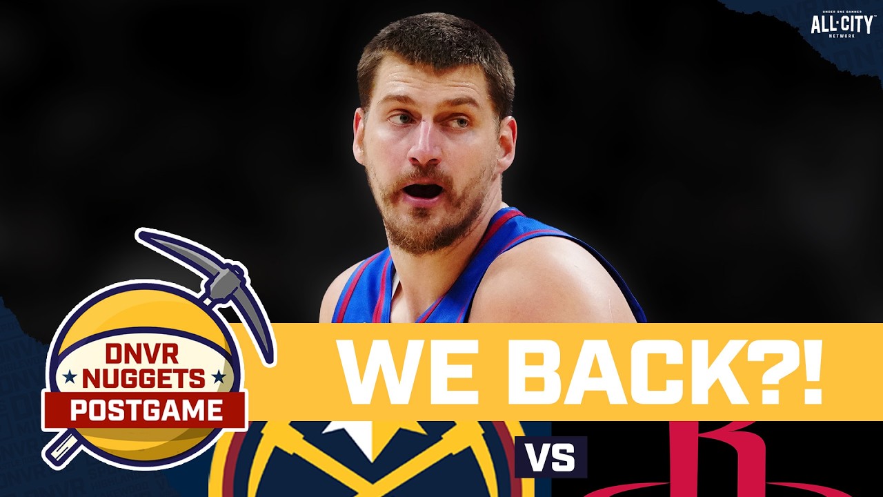 The Nuggets look like THEY'RE BACK in a masterclass win vs. Rockets | DNVR Nuggets Postgame Live