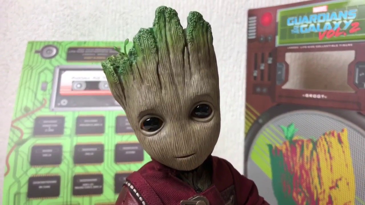 Hot Toys Baby Groot Life Size 1/1 Ref. LMS004 Guardianes de la Galaxia Vol.2 Unboxing Figura en Dire