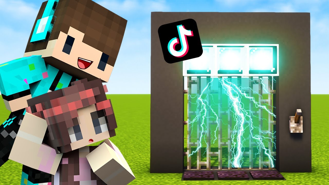 Minecraft Hack Tiktok IS BAAAAAAACK = PINTU LISTRIK 100% MATI