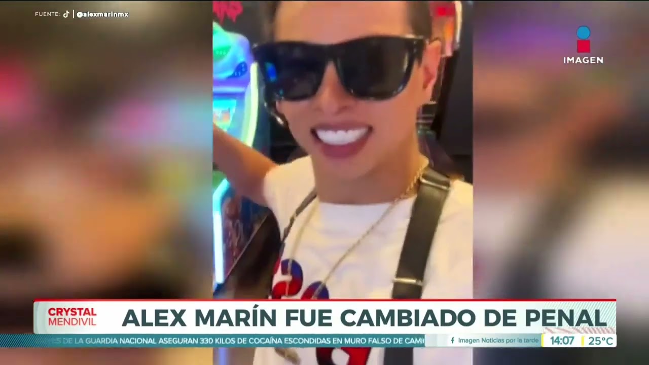 ¿Cambiaron de penal a Alex Marín? | Noticias con Crystal Mendivil
