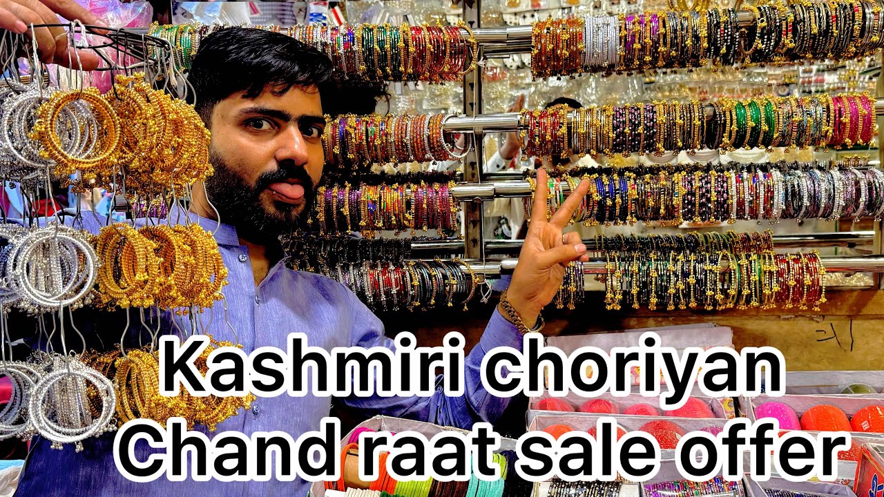 Kashmiri choriyan sale offer chand raat tk shop pr ane wale subscribers ko apni Mehndi gift 🎁 