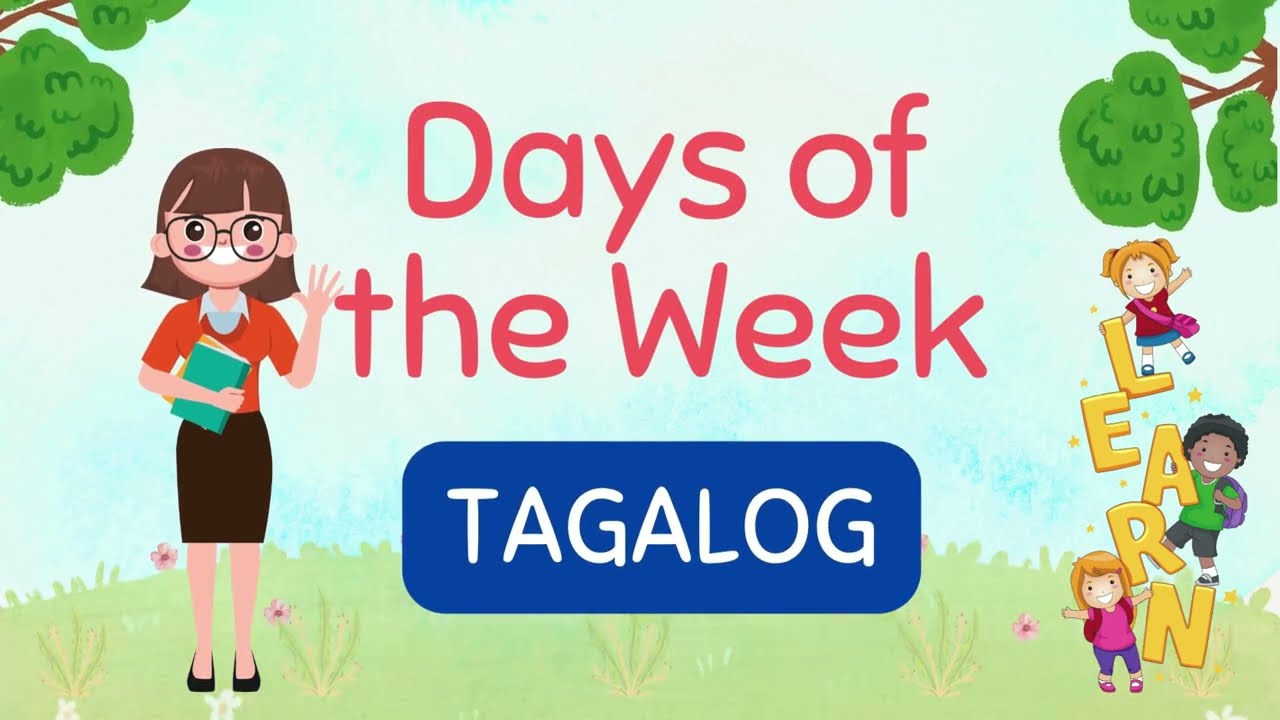 Days of the Week Tagalog