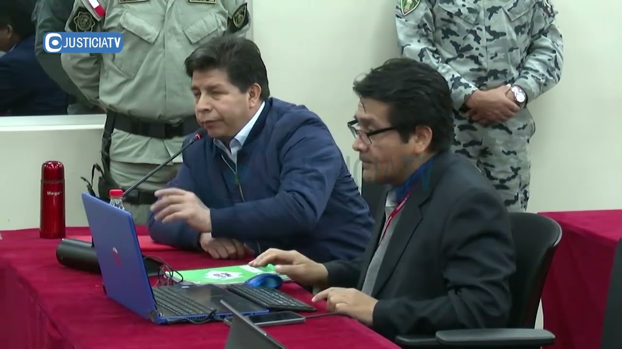 Juicio oral contra el expresidente de la república, Pedro Castillo Terrones, y otros acusados