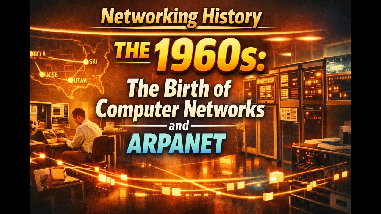 Networking History – The 1960s: The Birth of Computer Networks and ARPANET