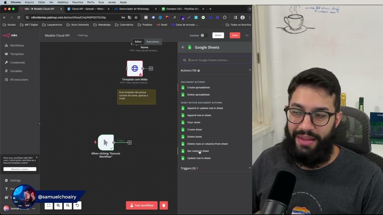 Como Automatizar Disparos no WhatsApp com N8N e Google Sheets