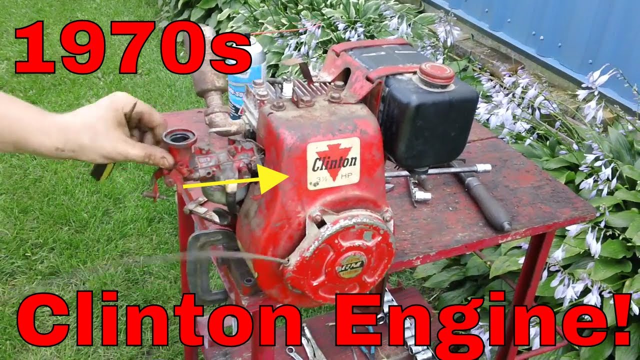 Old Engine Restoration {1970s Clinton} Part 1