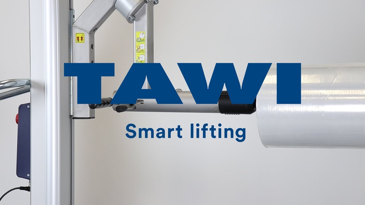 Roll handling with coregripper tool on TAWI Lifting Trolleys
