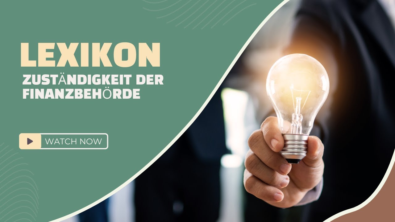 Zust&auml;ndigkeit der Finanzbeh&ouml;rde