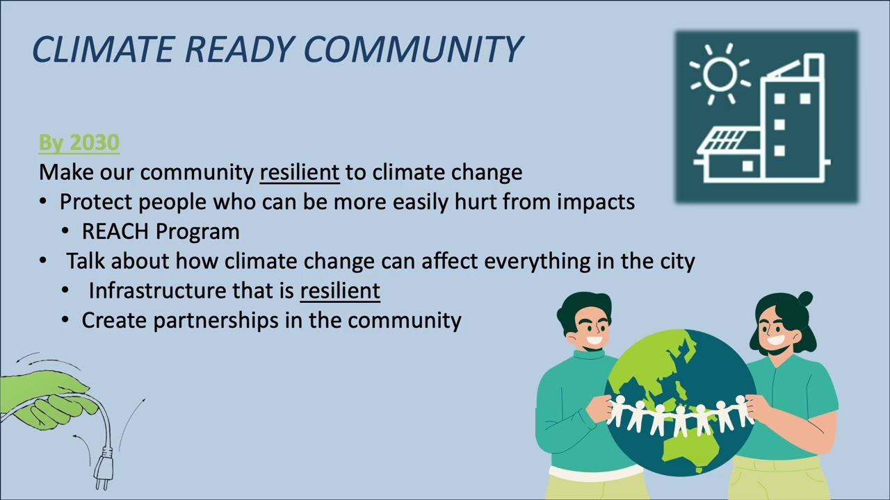 Reducing Emissions While Creating Resilient Communities