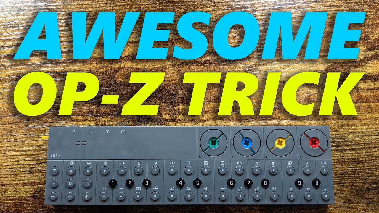 This OP-Z Trick is Awesome!