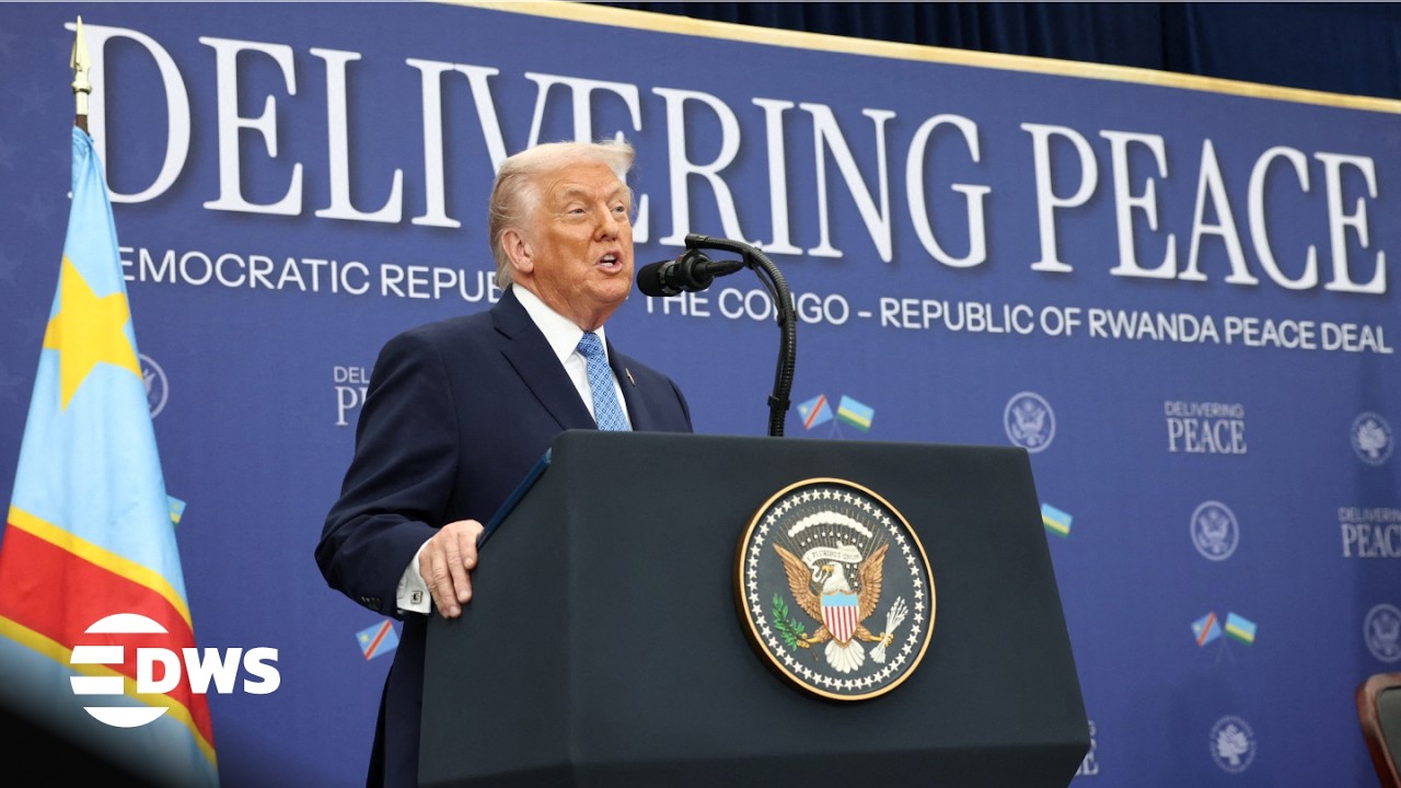 FULL EVENT: President Trump Hosts Rwanda & Congo Leaders for Landmark Peace Deal | AC15