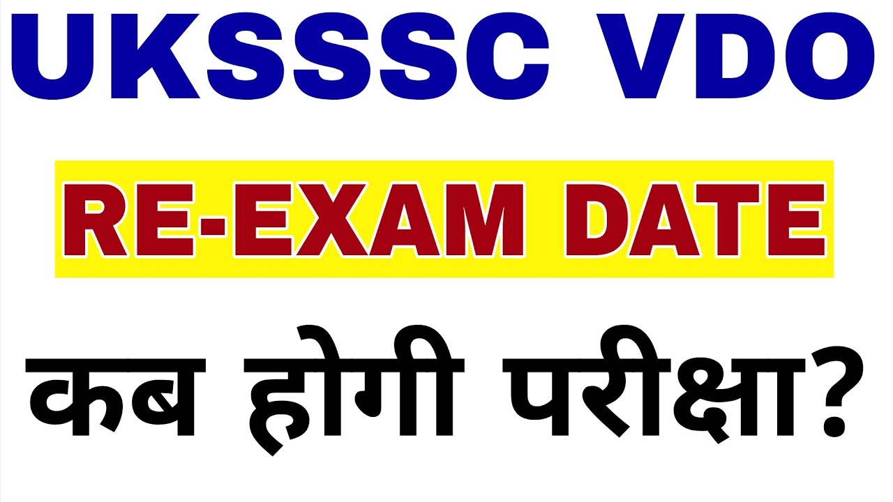 UKSSSC GRADUATE LEVEL RE-EXAM | UTTARAKHAND VDO & PATWARI RE-EXAM UPDATE | HINDI GK TRICKS
