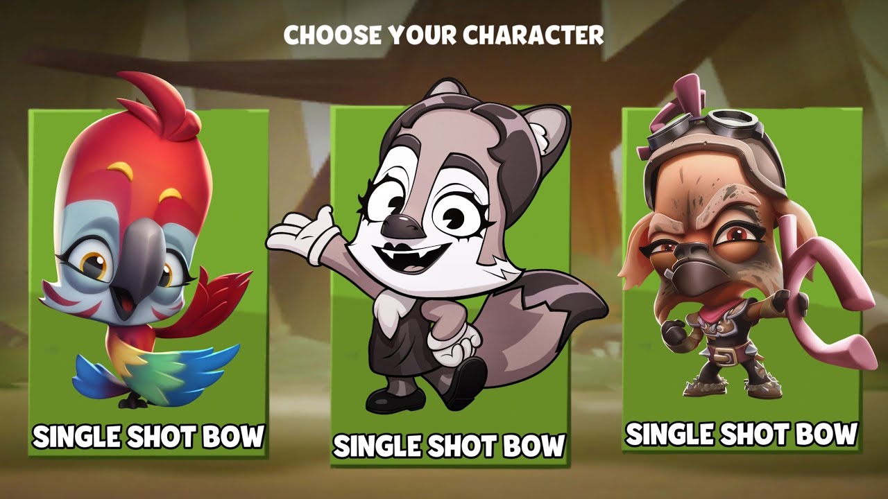 Which Character Single Shot Bow is Dangerous | Zooba