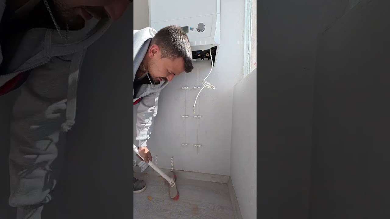 Demir Döküm 24 KW kombi montajı 