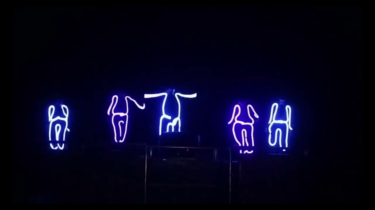 LED Light Dance by Funky Footwork Crew at Bosco NexTech '25 in DigiVibe