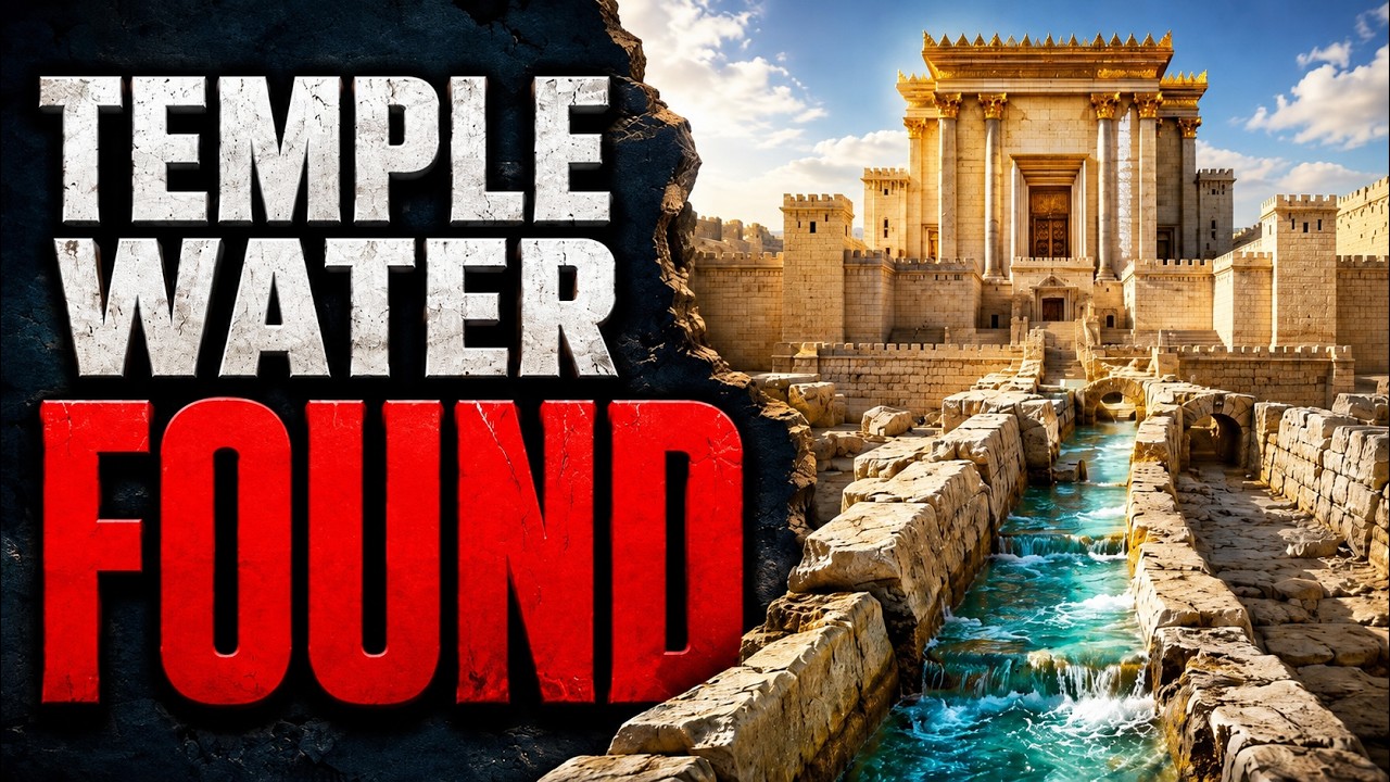 TISHA B'AV SPECIAL: Waters Of Jerusalem Temple DISCOVERED