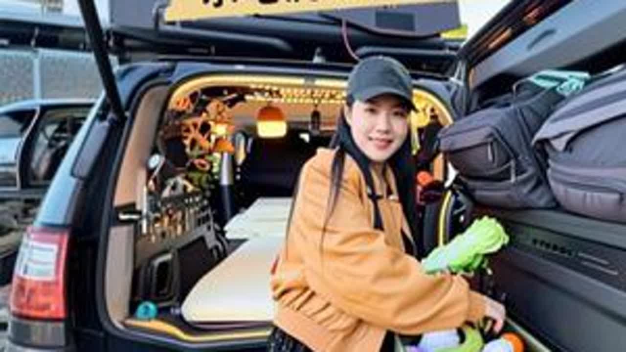 户外如何把车变成一室一厅一厨一卫 如何洗澡 如何用水用电#自驾游#自改床车  #一人一车浪迹天涯 #坦克300 #这也能开播