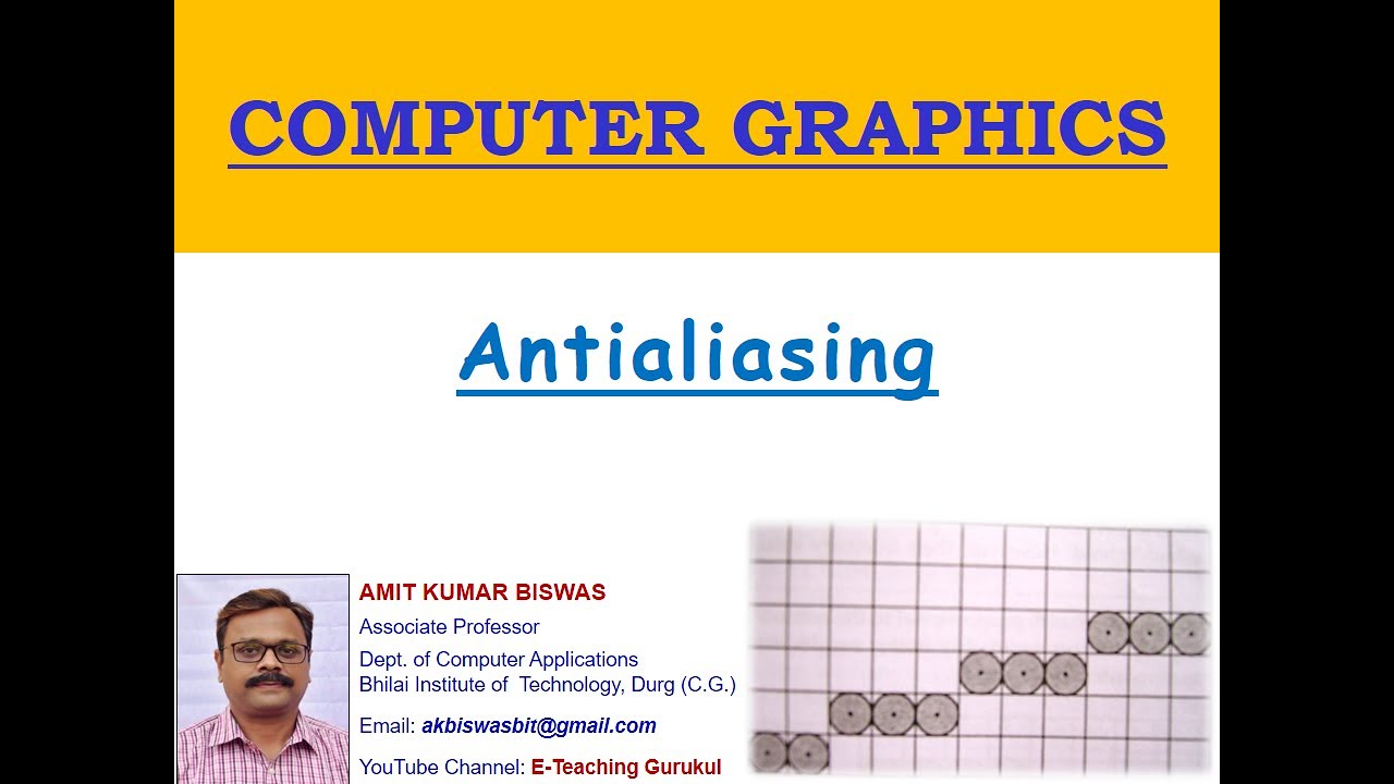 anti aliasing in computer graphics in hindi | aliasing and antialiasing | computer graphics | 2020